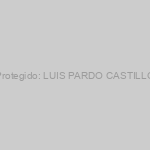 Protegido: LUIS PARDO CASTILLO